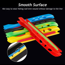 Load image into Gallery viewer, 1PC Multi-Size Fishing Rod Winder With Removable Foam Cotton Guard Rod Winding Board Quick Winding Card Fishing Gear Portable Accessories