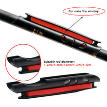 Load image into Gallery viewer, 1PC Multi-Size Fishing Rod Winder With Removable Foam Cotton Guard Rod Winding Board Quick Winding Card Fishing Gear Portable Accessories