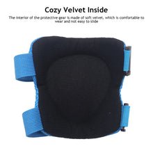 Load image into Gallery viewer, 6PCS Children's Scooter Bicycle Pulley Protection Wrist Elbow Knee Protective Equipment Sports Safety Accessories