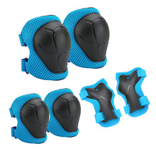 Load image into Gallery viewer, 6PCS Children's Scooter Bicycle Pulley Protection Wrist Elbow Knee Protective Equipment Sports Safety Accessories