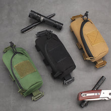 Load image into Gallery viewer, Tactical Shoulder Strap Sundries Bags Molle Outdoor Camping EDC Tools Bag Key Flashlight Phone Pouch for Backpack Accessories