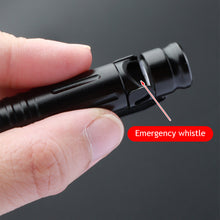 Load image into Gallery viewer, Multi-Function Self-Defense Pen Defense Attack Aluminum Alloy Tactical Pen Survival Whistle Self-Defense Pen EDC Rescue Escape Tool