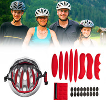 Load image into Gallery viewer, 27pcs/set Universal Helmet Padding Kits Sealed Sponge Replacement Motorcycle Bicycle Cycling Foam Pads Set Bike Helmet Accessories
