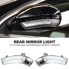 Load image into Gallery viewer, 1Pc Car Rearview Mirror Turn Indicator Turn Signal Light For Jetta MK5 Eos Skoda Sharan For VW Volkswagen Golf Rabbit Passat 1K0949101 1K0949102