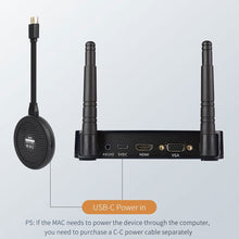 Load image into Gallery viewer, Wireless HDMI Video Transmitter and Receiver Kit Display Adapter Dongle mini Projector 4K for Home Streaming tv Stick pc