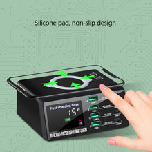 Load image into Gallery viewer, Smart 110W High Power PD45W Fast Charge QC3.0 Charge 15W Wireless Charger