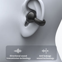 Load image into Gallery viewer, Earphone Helmet Clip Ear Earring YX03 Wireless Bluetooth Headset Does Not Enter the Ear Earbuds Bone Conduction Headphones