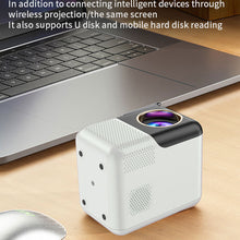 Load image into Gallery viewer, 720p Hd Cross-Border Home Mini Portable Projector Mobile Phone Wifi Wireless Projector