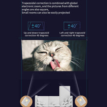 Load image into Gallery viewer, 720p Hd Cross-Border Home Mini Portable Projector Mobile Phone Wifi Wireless Projector