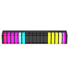 Load image into Gallery viewer, Car Air Outlet Aromatherapy Atmosphere Lamp 3D Screen Atmosphere Light Bar 10 Modes Adjustable 17 RGB LED Rhythm Pickup Lamp