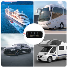 Load image into Gallery viewer, 12V/24V Car Motorcycle Charger USB Type-C Fast Fast Charging Socket Charging RV Boat On Board