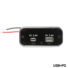 Load image into Gallery viewer, 12V/24V Car Motorcycle Charger USB Type-C Fast Fast Charging Socket Charging RV Boat On Board