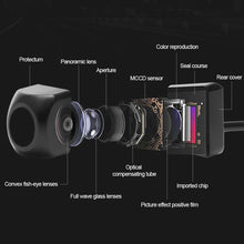 Load image into Gallery viewer, Car Reverse Camera AHD 720*1280P 170 Degree CCD Fisheye Lens Starlight Night Vision for Vehicle Front or Rear View Camera