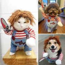 Load image into Gallery viewer, Cute Halloween Pet Costumes Dog Cat Kitten Puppy Dress Kawaii Pet Clothes Party Fancy Festival Clothes Photo Props