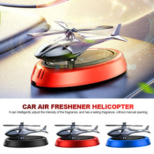 Load image into Gallery viewer, Solar Car Interior Fragrance Helicopter Air Freshener ornaments Decor Decoration Rotating Aroma Diffuser for Home Office