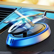 Load image into Gallery viewer, Solar Car Interior Fragrance Helicopter Air Freshener ornaments Decor Decoration Rotating Aroma Diffuser for Home Office