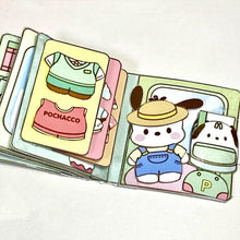 Load image into Gallery viewer, Diy Quiet Book Kuromi Melody Girl Dress Up Montessori Toys Children's Educational Handmade Cloth Doll Toy