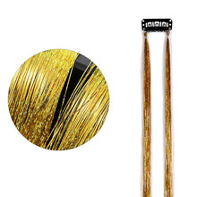 Load image into Gallery viewer, Straight Hair Women Wigs One Clip-in Hair Extension PET Laser Wire Color Seamless Highlight Dyed Wig Patch Tinsel Hair