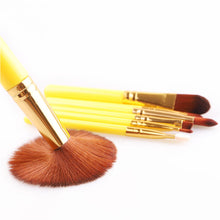 Load image into Gallery viewer, 7pcs Fancy Pack Brush Suit Blush Brush Powder Foundation Brush Eye Shadow Brush Concealer Brush Makeup Tools