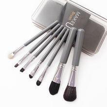 Load image into Gallery viewer, 7pcs Fancy Pack Brush Suit Blush Brush Powder Foundation Brush Eye Shadow Brush Concealer Brush Makeup Tools