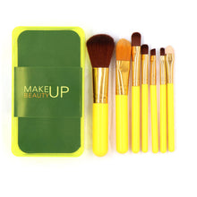 Load image into Gallery viewer, 7pcs Fancy Pack Brush Suit Blush Brush Powder Foundation Brush Eye Shadow Brush Concealer Brush Makeup Tools