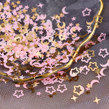 Load image into Gallery viewer, 12 Grids 3D Acrylic Flower Nail Sequins Decoration Mixed Pink Golden Butterfly Love Flower Rabbit Nail Art Supplies Professional Accessories