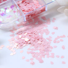 Load image into Gallery viewer, 12 Grids 3D Acrylic Flower Nail Sequins Decoration Mixed Beautiful Light Cherry Blossom Petals Nail Art Supplies Professional Accessories