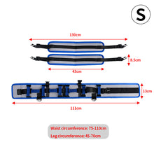 Load image into Gallery viewer, Soft Comfortable Patient Bed Changing Assistive Belt Wheelchair Support Belt Transfer Moving Belt Transfer Assistive Belt