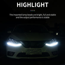 Load image into Gallery viewer, 1Pc Car DRL LED Daytime Running Light Strip Flexible Waterproof Headlight Turn Signal White/Yellow Lamp Decorative Driving Lights