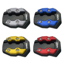 Load image into Gallery viewer, Extension Enlarge Scooter Motorcycle Bike Kickstand Plate Extender Foot Side Stand Pad Support Enlarged Base For Yamaha NMAX 155 150 125 V1 V2 2015-2023