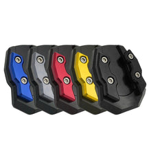 Load image into Gallery viewer, Extension Enlarge Scooter Motorcycle Bike Kickstand Plate Extender Foot Side Stand Pad Support Enlarged Base For Honda CB650R CB 650 R 650R 2014 - 2023