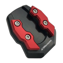 Load image into Gallery viewer, Extension Enlarge Scooter Motorcycle Bike Kickstand Plate Extender Foot Side Stand Pad Support Enlarged Base For Honda CB650R CB 650 R 650R 2014 - 2023