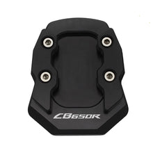 Load image into Gallery viewer, Extension Enlarge Scooter Motorcycle Bike Kickstand Plate Extender Foot Side Stand Pad Support Enlarged Base For Honda CB650R CB 650 R 650R 2014 - 2023