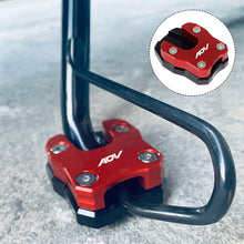 Load image into Gallery viewer, Motorcycle Bike Kickstand Extension Enlarge Scooter Plate Extender Foot Side Stand Pad Support Enlarged Base For HONDA ADV150 ADV 150 2019 - 2021