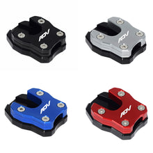 Load image into Gallery viewer, Motorcycle Bike Kickstand Extension Enlarge Scooter Plate Extender Foot Side Stand Pad Support Enlarged Base For HONDA ADV150 ADV 150 2019 - 2021