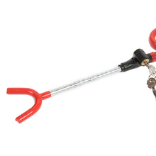 Load image into Gallery viewer, Car Vehicle Interior Steering Wheel Lock Anti-theft Device Extension Detachable Safety Locks with Two Key Accessories