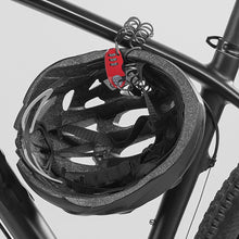Load image into Gallery viewer, Mini Motorcycle Helmet Locks Bicycle Lock Anti-theft Bike Lock Password Lock Cycling Moto Helmet Lock with 90cm Ultralight Flexible