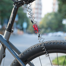 Load image into Gallery viewer, Mini Motorcycle Helmet Locks Bicycle Lock Anti-theft Bike Lock Password Lock Cycling Moto Helmet Lock with 90cm Ultralight Flexible