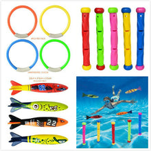Load image into Gallery viewer, Children's Pool Diving Toy Dive Around Seaweed Gems Treasure Hunt Water Toy Swimming Training Tool Summer Outdoor water Gift Set #2