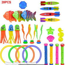 Load image into Gallery viewer, Children's Pool Diving Toy Dive Around Seaweed Gems Treasure Hunt Water Toy Swimming Training Tool Summer Outdoor water Gift Set #2