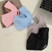 Load image into Gallery viewer, Solid Color Full Face Sunscreen Mask Light Breathable Thin Ice Silk Mask Outdoor Riding Sunscreen UV Protective Mask