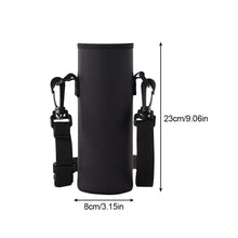 Load image into Gallery viewer, Diving Material Cup Cover Outdoor Multi-Size Portable Bottle Protective Cover Thickened Thermal Insulation Crossbody Water Bottle Bag