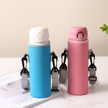 Load image into Gallery viewer, Diving Material Cup Cover Outdoor Multi-Size Portable Bottle Protective Cover Thickened Thermal Insulation Crossbody Water Bottle Bag