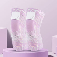 Load image into Gallery viewer, 1PC Lacing Pressure Sports Knee Pads Moxibustion Heat Knee Pads Unisex Knitted Breathable Non-Slip Fitness Protection Basketball Football Running Equipment