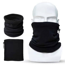 Load image into Gallery viewer, Winter Outdoor Riding Thickened Rabbit Velvet Neck Ultra-Fine Polar Fleece Ski Mask Windproof Dust-Proof Cold-Proof Extended Neck Protector