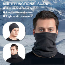 Load image into Gallery viewer, Winter Outdoor Riding Thickened Rabbit Velvet Neck Ultra-Fine Polar Fleece Ski Mask Windproof Dust-Proof Cold-Proof Extended Neck Protector