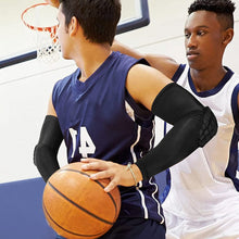 Load image into Gallery viewer, 1PC Honeycomb Anti-Collision Professional Sports Elbow Protection Gym Ball Activities Lengthened EVA Foam High Elastic Pressure Anti-Fall Protection UPF50+ Riding Arm Sun Protection Sleeve
