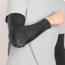 Load image into Gallery viewer, 1PC Honeycomb Anti-Collision Professional Sports Elbow Protection Gym Ball Activities Lengthened EVA Foam High Elastic Pressure Anti-Fall Protection UPF50+ Riding Arm Sun Protection Sleeve