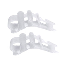 Load image into Gallery viewer, Thumb Valgus Corrector Soft Skin-friendly Four Hole Toe Splitter Shock-absorbing Relieve Thumb Valgus Toe Overlap Foot Care
