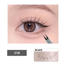 Load image into Gallery viewer, Bifurcate Eyeliner Pen Lower Eyelash Pencil Waterproof Sweat-resistant Ultra-fine Quick Drying Multifunctional Pen